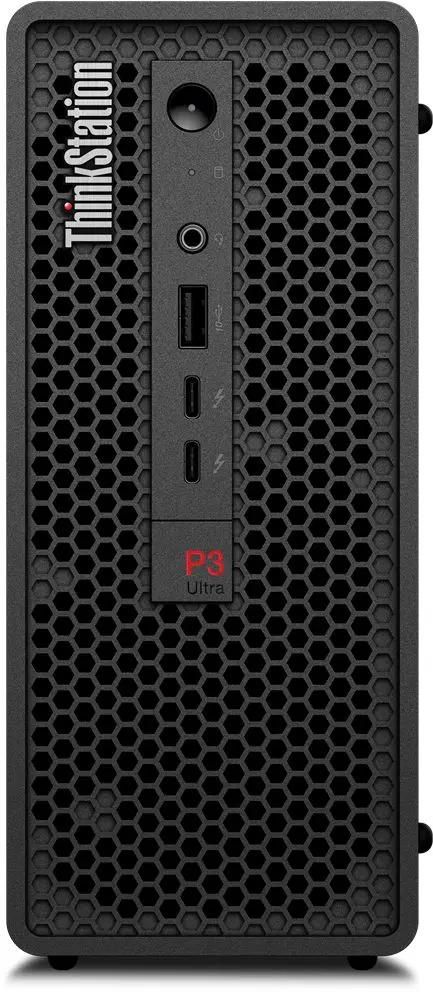 Рабочая станция Lenovo ThinkStation P3 Ultra Intel Core i9 13900,  DDR5 32ГБ, 1ТБ(SSD),  Intel UHD Graphics 770,  Windows 11 Pro,  черный [30hbs64800]